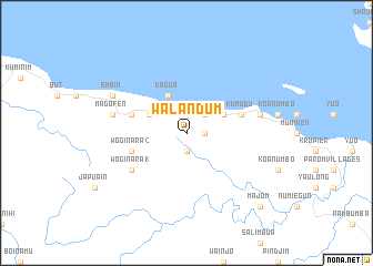 map of Walandum