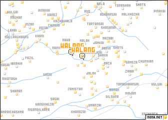 map of Walang