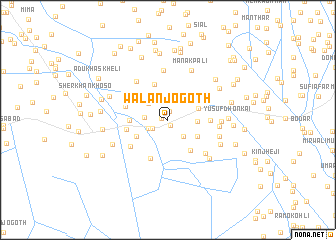 map of Walan jo Goth