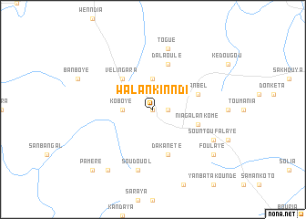 map of Walankinndi