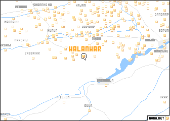 map of Walanwār