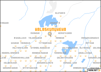 map of Walaskunuwewa