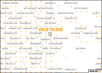 map of Walatalawa