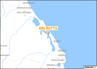 map of Walauttu