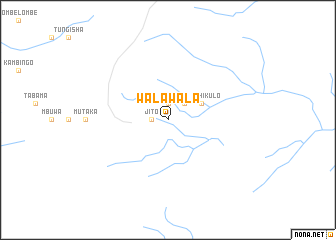 map of Walawala