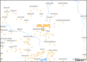 map of Walawin