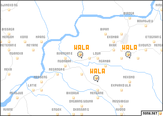 map of Wala