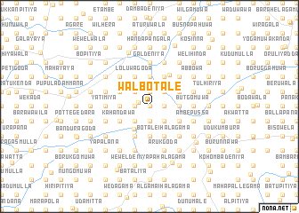 map of Walbotale