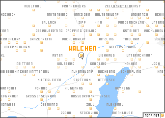 map of Walchen