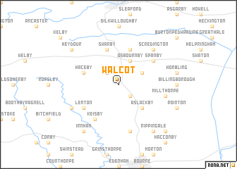 map of Walcot