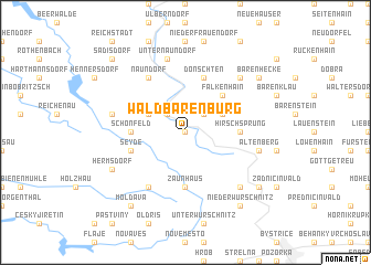 map of Waldbärenburg