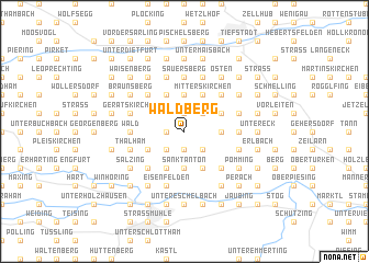 map of Waldberg