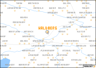 map of Waldberg