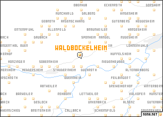 map of Waldböckelheim