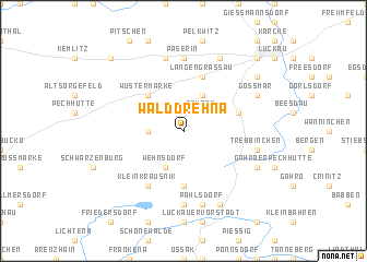 map of Walddrehna