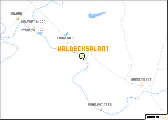 map of Waldecks Plant