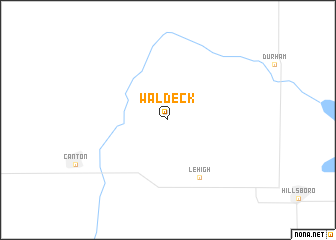 map of Waldeck