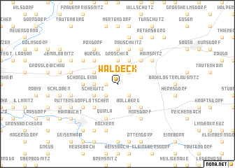 map of Waldeck