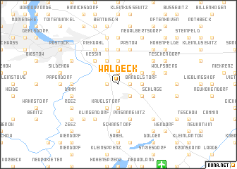 map of Waldeck