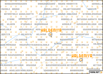 map of Waldeniya