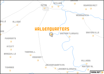 map of Walden Quarters