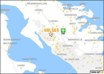 map of Walden