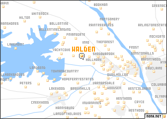 map of Walden