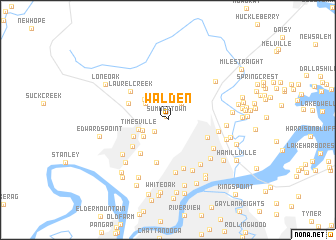 map of Walden