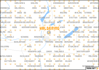 map of Waldering