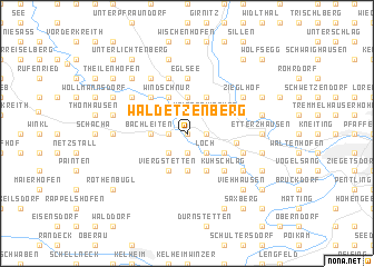 map of Waldetzenberg