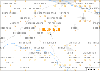 map of Waldfisch