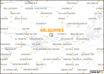 map of Waldgirmes