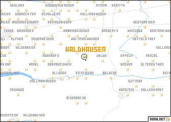 map of Waldhausen