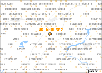 map of Waldhäuser