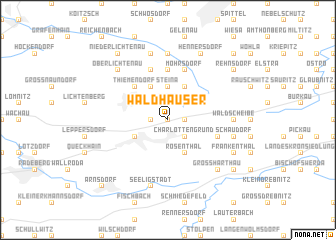 map of Waldhäuser