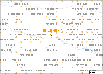 map of Waldhof