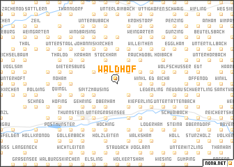 map of Waldhof