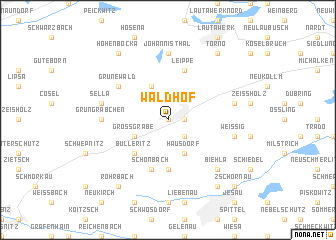 map of Waldhof
