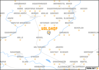 map of Waldhof