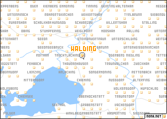 map of Walding