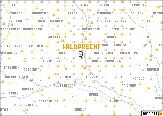 map of Waldprecht