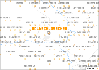 map of Waldschlößchen