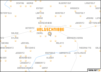 map of Waldschnibbe