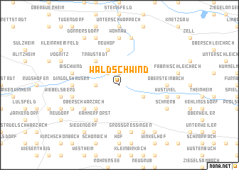 map of Waldschwind