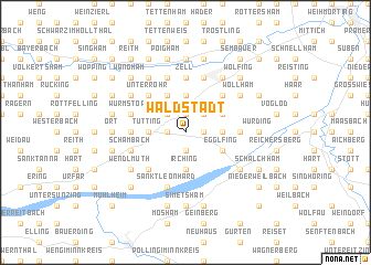 map of Waldstadt