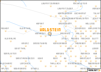 map of Waldstein