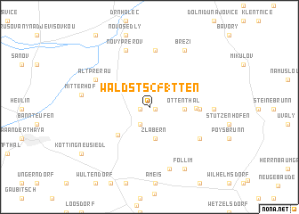 map of Waldsts(251)tten
