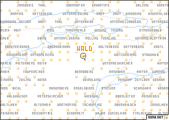 map of Wald