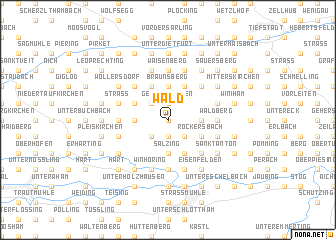 map of Wald