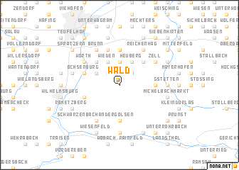 map of Wald